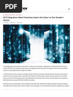 DCS Migration Best Practices Open The Door To The Modern World - INSIDE AUTOMATION