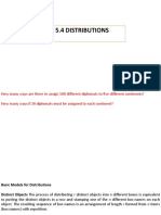 5.4 Distributions