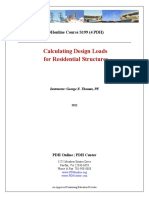 Calculating Design Loads For Residential Structures: Pdhonline Course S199 (4 PDH)