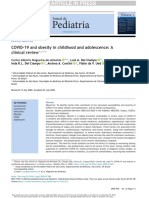 COVID-19 and Obesity in Childhood and Adolescence: A Clinical Review