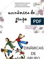 Dinâmica de Grupos Slides