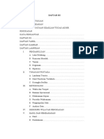 DAFTAR ISI Laporan