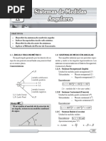 Situaciones Trigonometricas Sistemas de Medidas Angulares Ccesa007