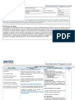 Carta Descriptiva Análisis Del Valor Agregado en La Manufactura VF 20-1 PDF