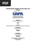 Tarea 3 y 4 de Introducion A La Psicoterapia Completa