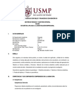 22.a Silabo - Estadística Aplicada A La Investigación - Gestión de Riesgos y Auditoría Integral PDF