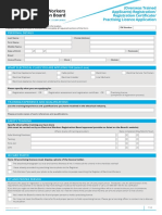 (Overseas Trained Applicants) Registration/ Registration Certificate/ Practising Licence Application