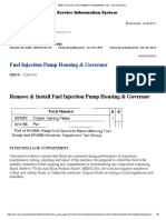 Fuel Injection Pump Housing & Governor