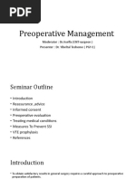 Preoperative Managment