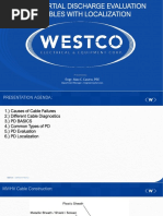 Online Partial Discharge Evaluation of Cables With Localization