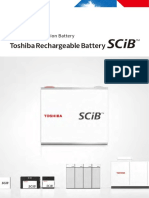 Toshiba Rechargeable Battery: Industrial Lithium-Ion Battery