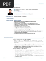 Abdul Hannan: Curriculum Vitae