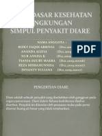 TUGAS DASAR KESLING KELOMPOK 4 (Simpul Penyakit Diare)