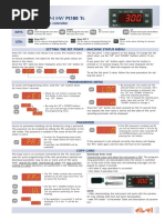 NTC-PTC/ P R V-I I-V/ Pt100 TC: Double Stage Electronic Controller