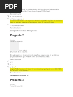 Evaluación 4 Gestión de Calidad