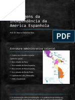 As Origens Da Independência Da América Espanhola