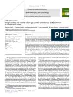 Radiotherapy and Oncology