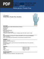 Certifications Abena Gloves - Opulent Enterprises