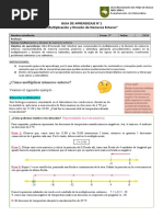 GUÍA APRENDIZAJE N°1 - Multiplicación y División de Enteros