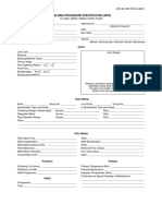 Welding Procedure Specification (WPS) : Joints