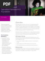 Workshop - Microsoft Operations Framework 4.0 Foundations: Premier Support