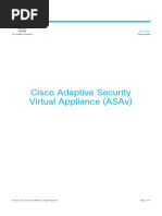 DataSheet - Cisco Adaptive Security Virtual Appliance (ASAv)