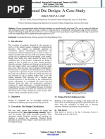 Compound Die Design: A Case Study: Sneha S. Pawar, R. S. Dalu