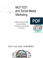 MGT1021 Digital and Social Media Marketing