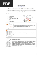 Balloon Ghost Craft: More Kinder Crafts