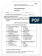 Prueba de Lectura Complementaria Travesuras de Polita 1