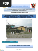 Mejoramiento Defensa Ribereña Margen Derecho Rio Huallaga, Sector Las Mercedes, Distrito de Jose Crespo y Castillo, Provincia Leoncio Prado - Huanuco