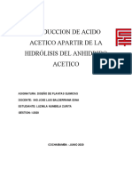 Proyecto A - Acetico