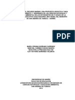 Tesis de Tumaco Muy Similar A La Nuestra Revisar Detalladamente PDF