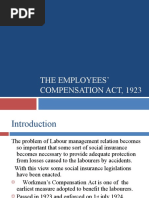 The Employees - Compensation Act 1923