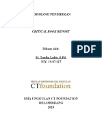 Critical Book Report (2) - Sosiologi Pendidikan-Taufiq