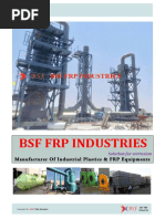 Bsf$Frp$Industries$: Manufacturer of Industrial Plastics & FRP Equipments