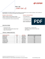 Cepsa Fundicol Synt Ehc: Lubricants For Industrial Use