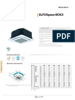 Elfospace Box3: Cassette-Type Indoor Installation