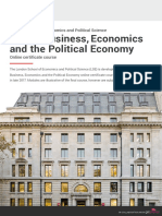 Global Business, Economics and The Political Economy