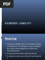 Vicarious Liability