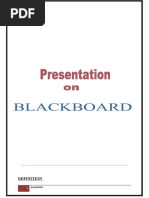 BLACKBOARD