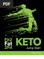 Keto Meal Plan (FIT2fat) PDF