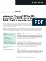 Advanced Microsoft Office 365 Protection To Fill The Security Gap Left by Built-In Security Controls