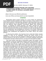 Petitioners Respondents Albon & Serrano Law Office Cario Law Offices and Associates