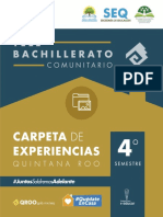 Carpeta Experiencias QROO TBC - 4 Semestre - Color PDF