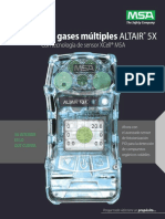 Ficha Proveedor Detector Multigas Altair 5x Msa 99854