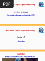 Lec. 7 DSP