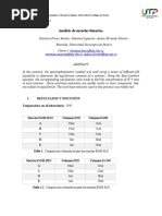 Informe 8, Analisis de Mezclas Binarias