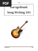 Garage Band Song Writing Unit