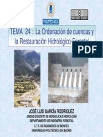 La Ordenación de Cuencas y La Restauración Hidrológicp Forestal PDF